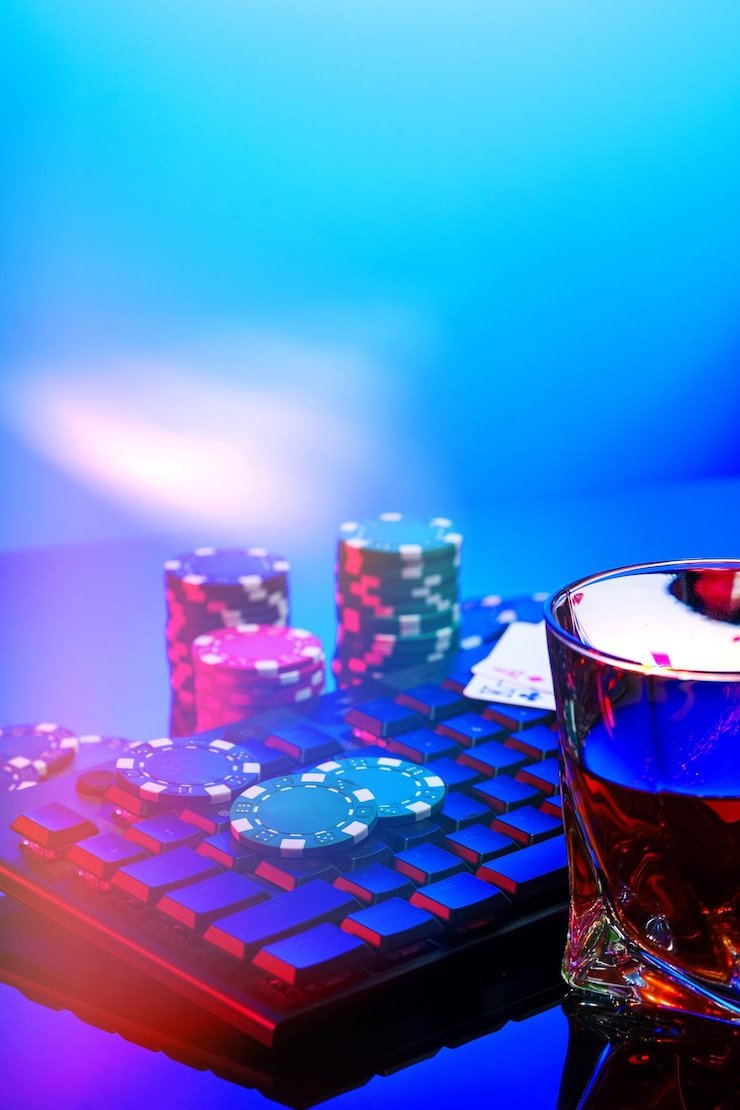 Real-time chat interface with dealer and other players